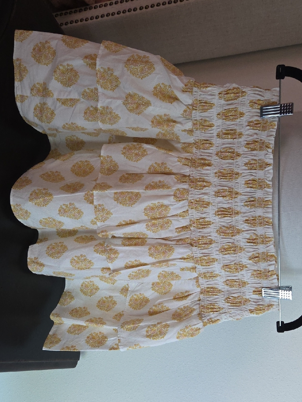 J Crew ruffle skirt. Size Medium. - Picture 3 of 3